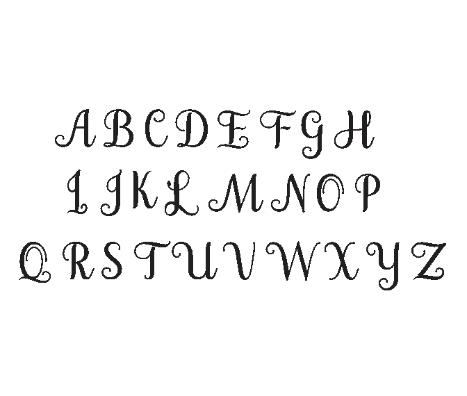 Aluminum Daisy Monogram (Single letter or triple letter)
