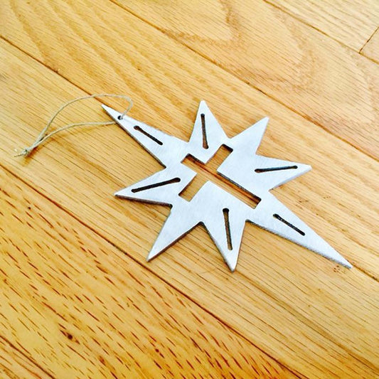 Christmas star ornament