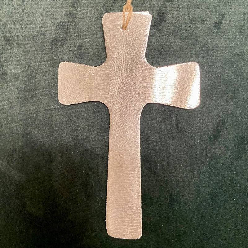 cross metal ornament