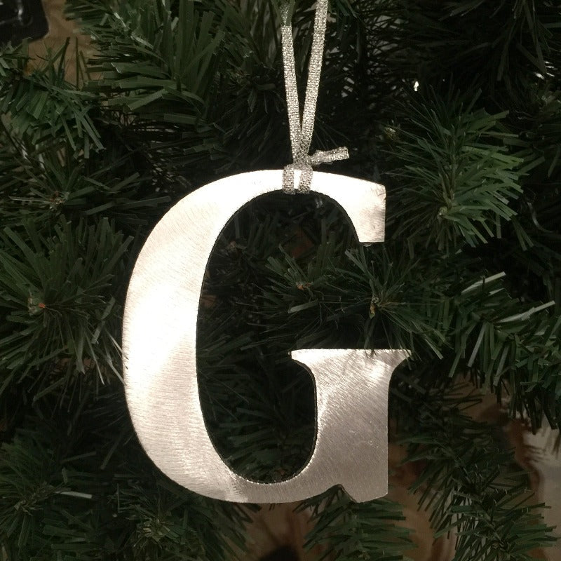 ornament monogrammed