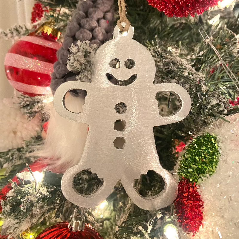 gingerbread man ornament